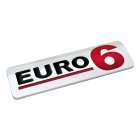 3D Logo EURO 6 170 x 50mm